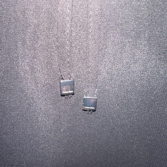 Calvin Klein Black Ruffle Blouse - Picture 6 of 6